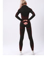 Fitness Nylon Nylon Quick-drying Long-sleeved Trouser Suit Women