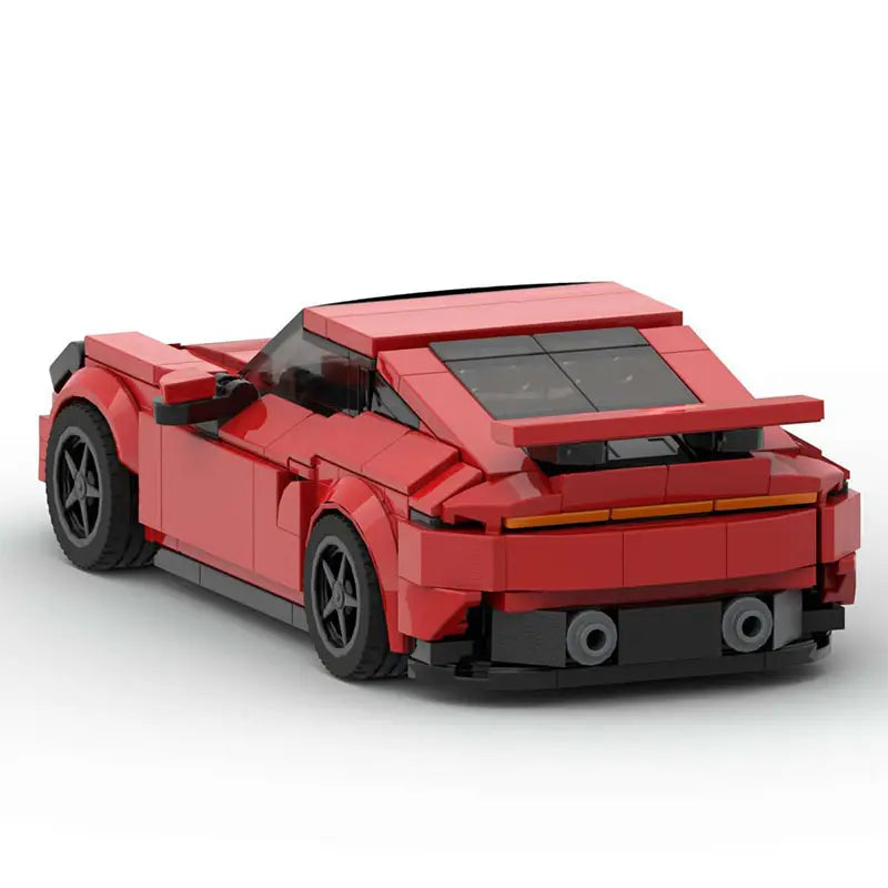 MOC Bricks 911 Technical Speed Champions Red Sports Cars Building Blocks Set Kids Toys Gifts For Boys & Girls