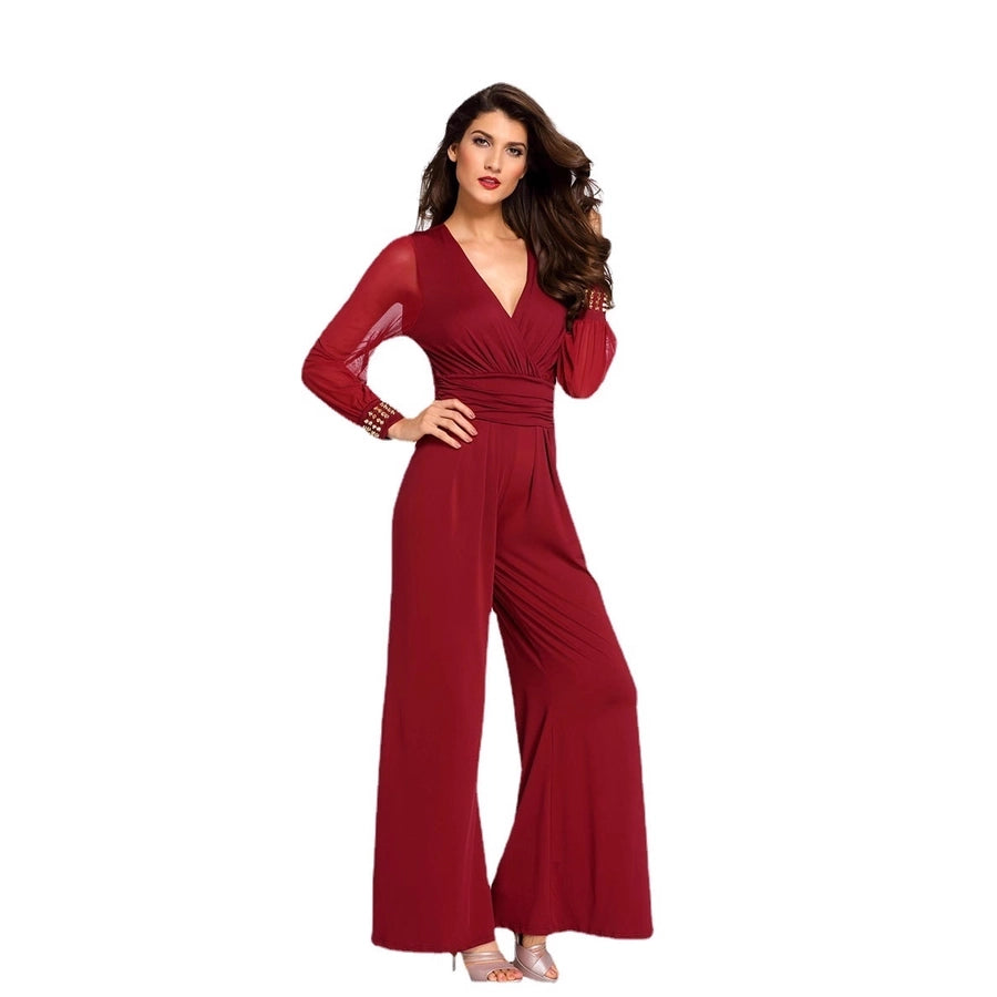 Women's Daily Simple Style Solid Color Full Length Jumpsuits