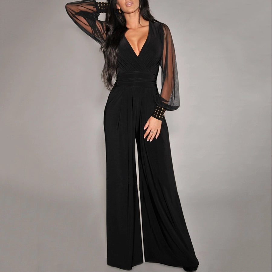 Women's Daily Simple Style Solid Color Full Length Jumpsuits