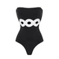 Women's Sexy Circle 2 Pieces One Piece Swimwear