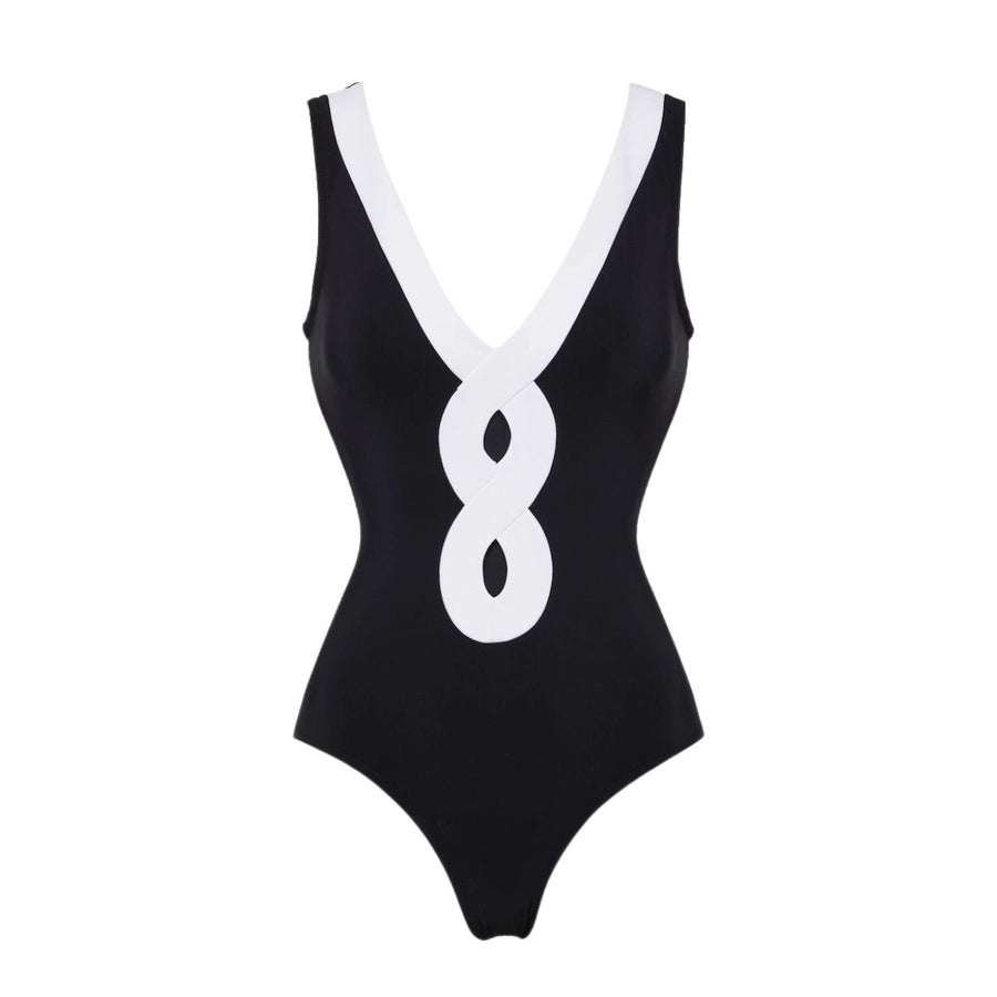 Women's Sexy Circle 2 Pieces One Piece Swimwear