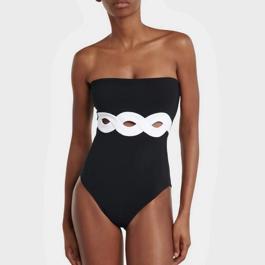 Women's Sexy Circle 2 Pieces One Piece Swimwear